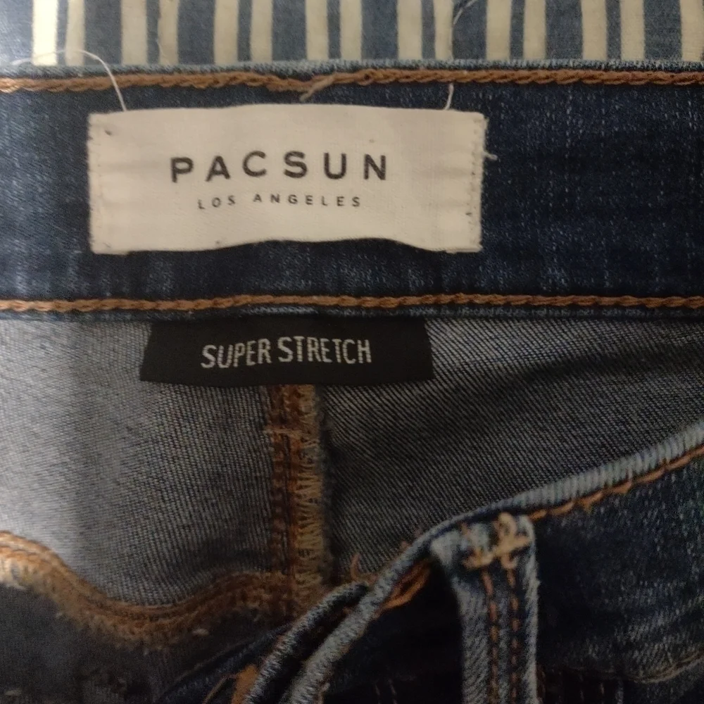 Womens jeans Pacsun jeans ankle Jegging size 23 stretch EUC denim taco